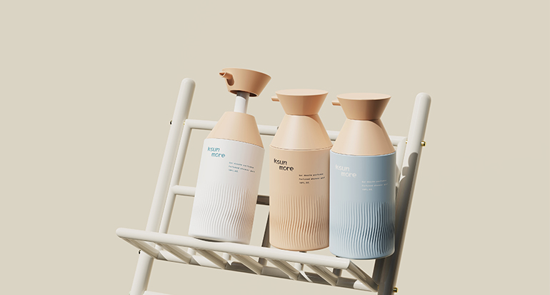 新品丨水波纹洗护包装瓶