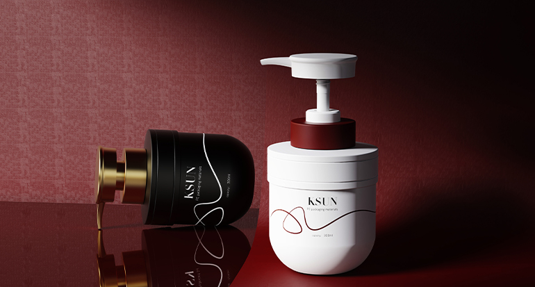 定制丨平肩乳液瓶