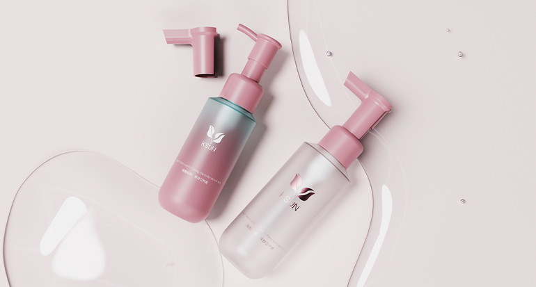 定制丨斜肩乳液瓶