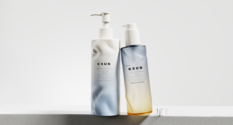 爆款丨水波纹乳液瓶