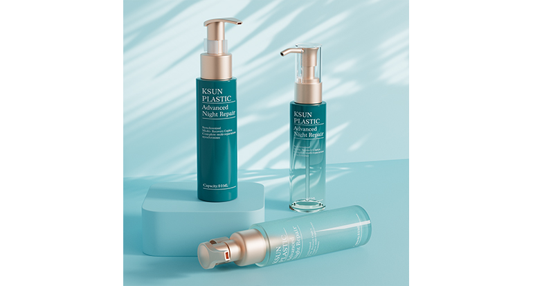 定制丨80MLPET直身精华乳液圆瓶