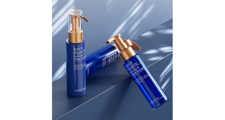 定制丨80MLPET直身精华乳液圆瓶